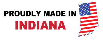 Proudly made in Indiana - Troyer Products, Elkhart, IN